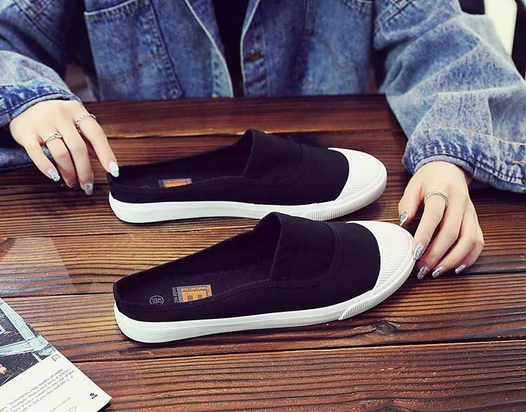 Solejoy - Canvas muiltjes sneakers