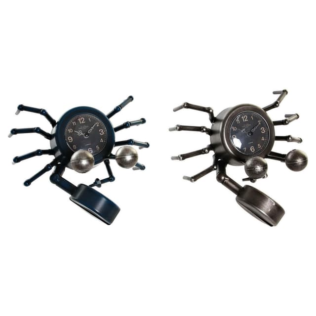 Namizna ura DKD Home Decor Dyr Jern (2 pcs) (23 x 22 x 14 cm)