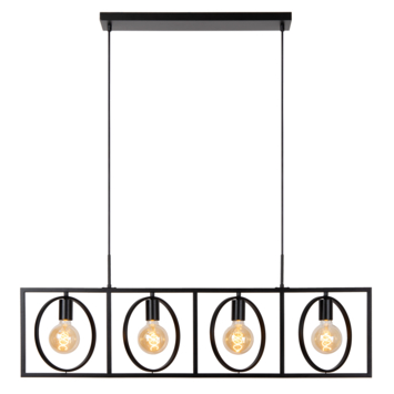 Lucide hanglamp Suus zwart 107,8x23,5 cm (lxb)