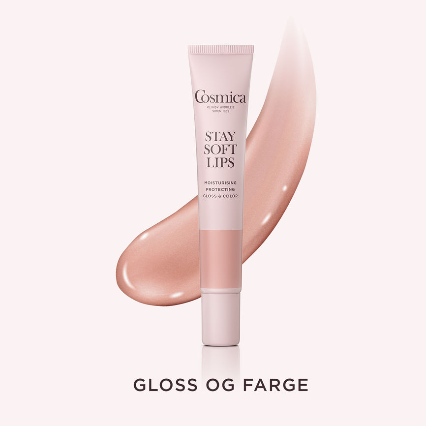 Cosmica Stay Soft Lips Nude lipgloss 12 ml