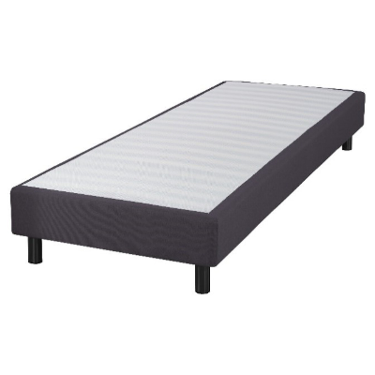 LA REDOUTE INTERIEURS<br>Kit de base de cama com 20 ripas flexíveis + capa decorativa + pés