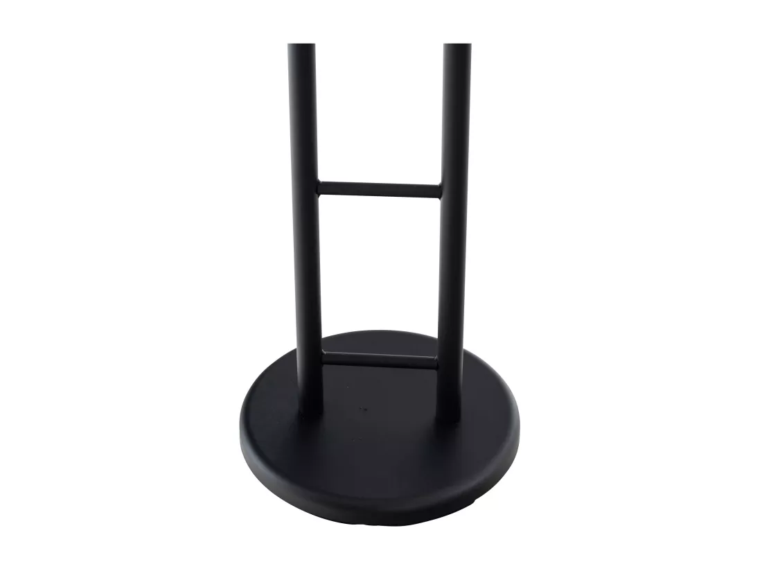 Valet de nuit - Métal - 50 x 28 x 107cm - Noir - Raymon