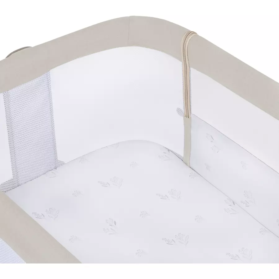 lionelo Beistellbett Luna Beige Sand