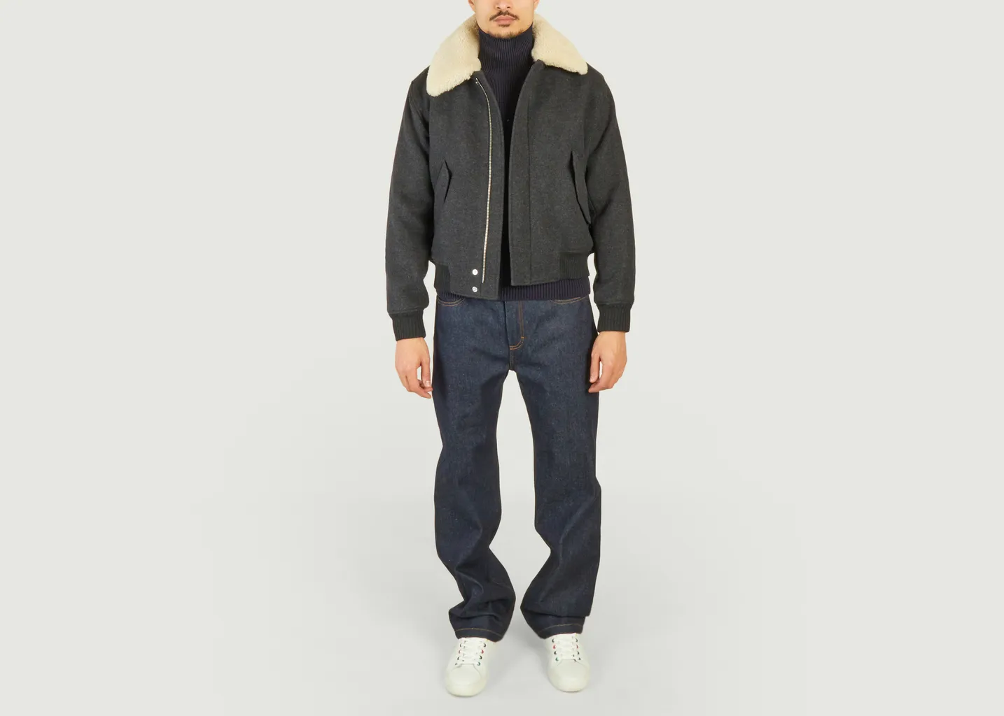 Blouson Col Moouton AMI Paris