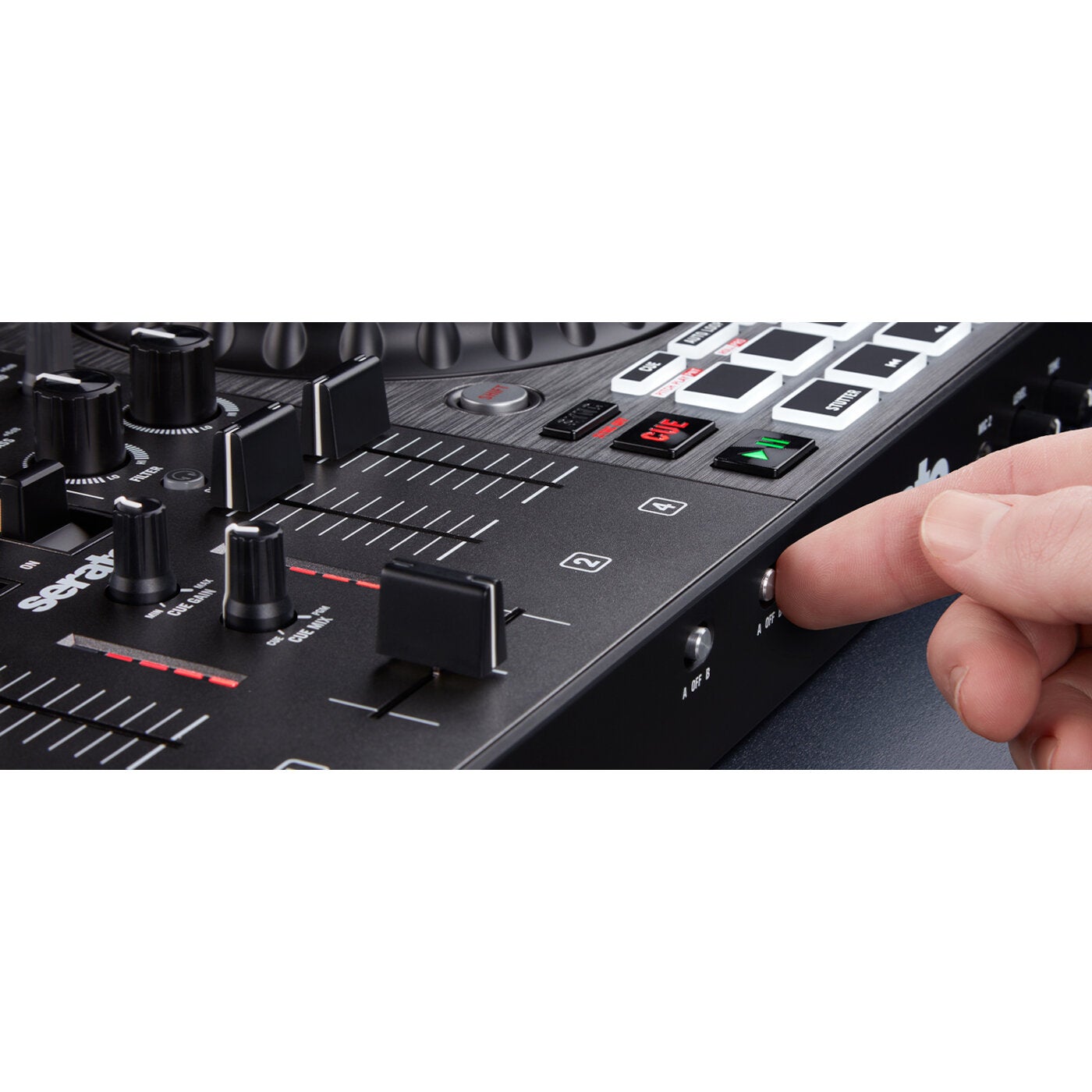 Numark NS4FX 4-kanaals DJ-controller