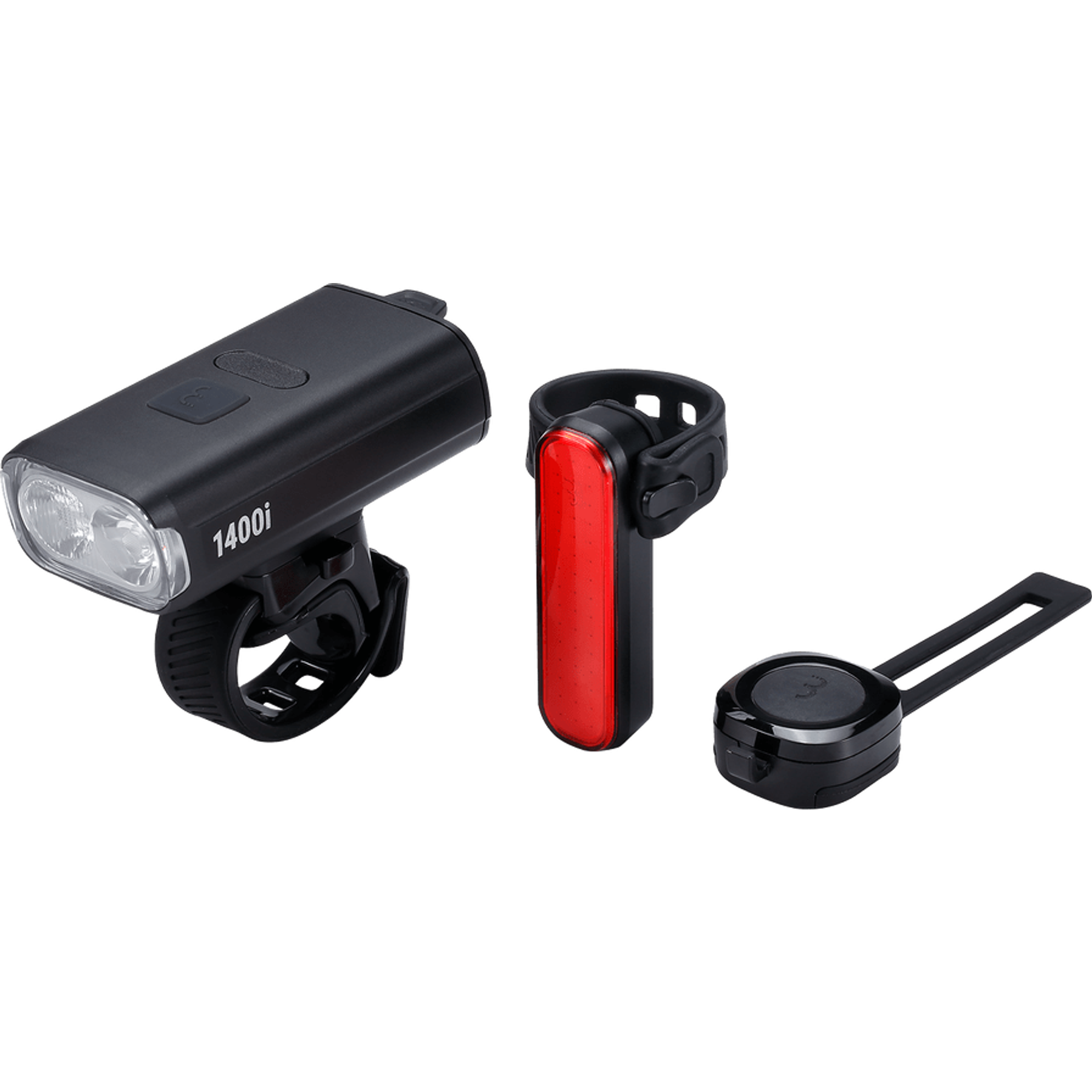 BBB Cycling BLS-275i StrikeDuo 1400i + BLS-255 Signal Verlichtingsset