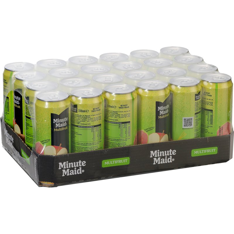 Minute Maid multifruit 33 cl - 24 canettes