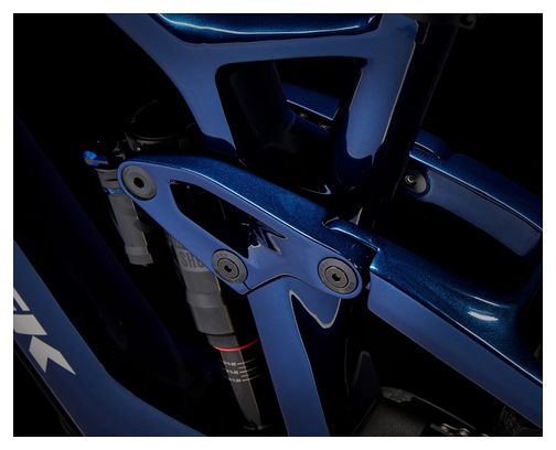 VTT Électrique Tout-Suspendu Trek Fuel EXe 9.8 Sram GX Eagle AXS 12V 360 Wh 29'' Bleu Mulsanne