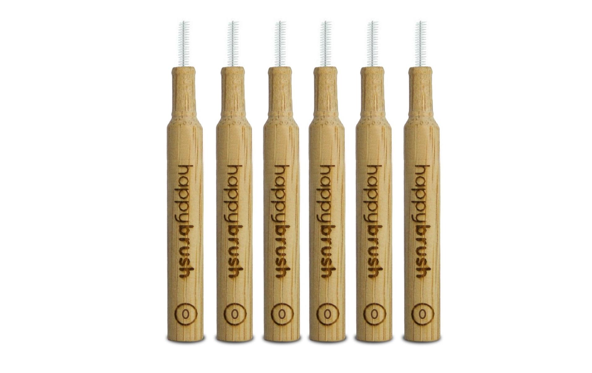 Interdentalbürsten SuperClean ISO 0 0.4 mm Braun 6 StückInterdentalbürsten für eine bessere Mundhygiene