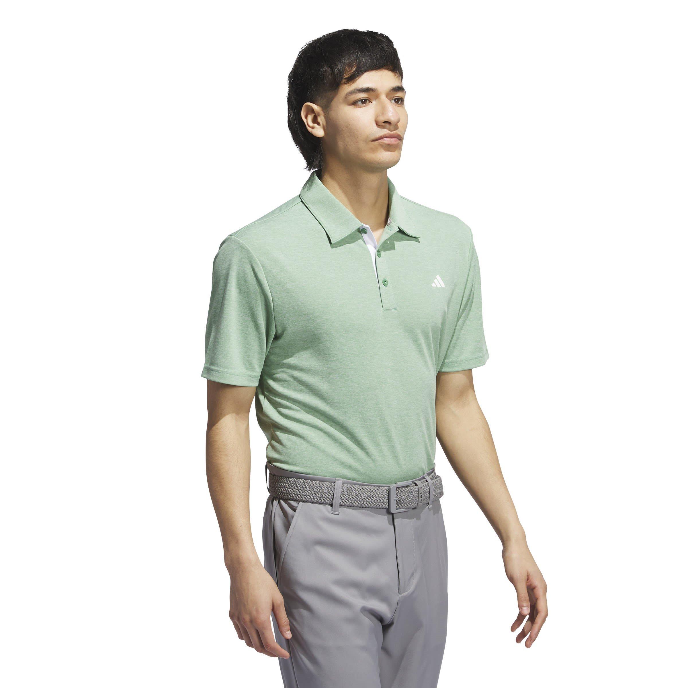 adidas Heather Polo Shirt Mens