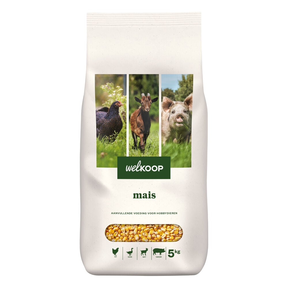 Welkoop Mais - Kippenvoer - 5 Kilogram