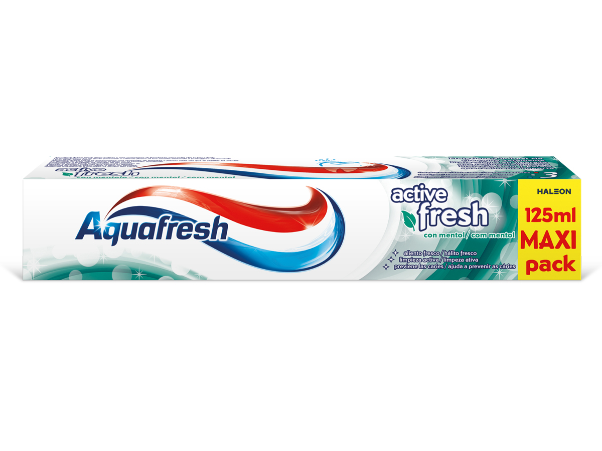PASTA DE DENTES AQUAFRESH ACTIVE FRESH 125ML