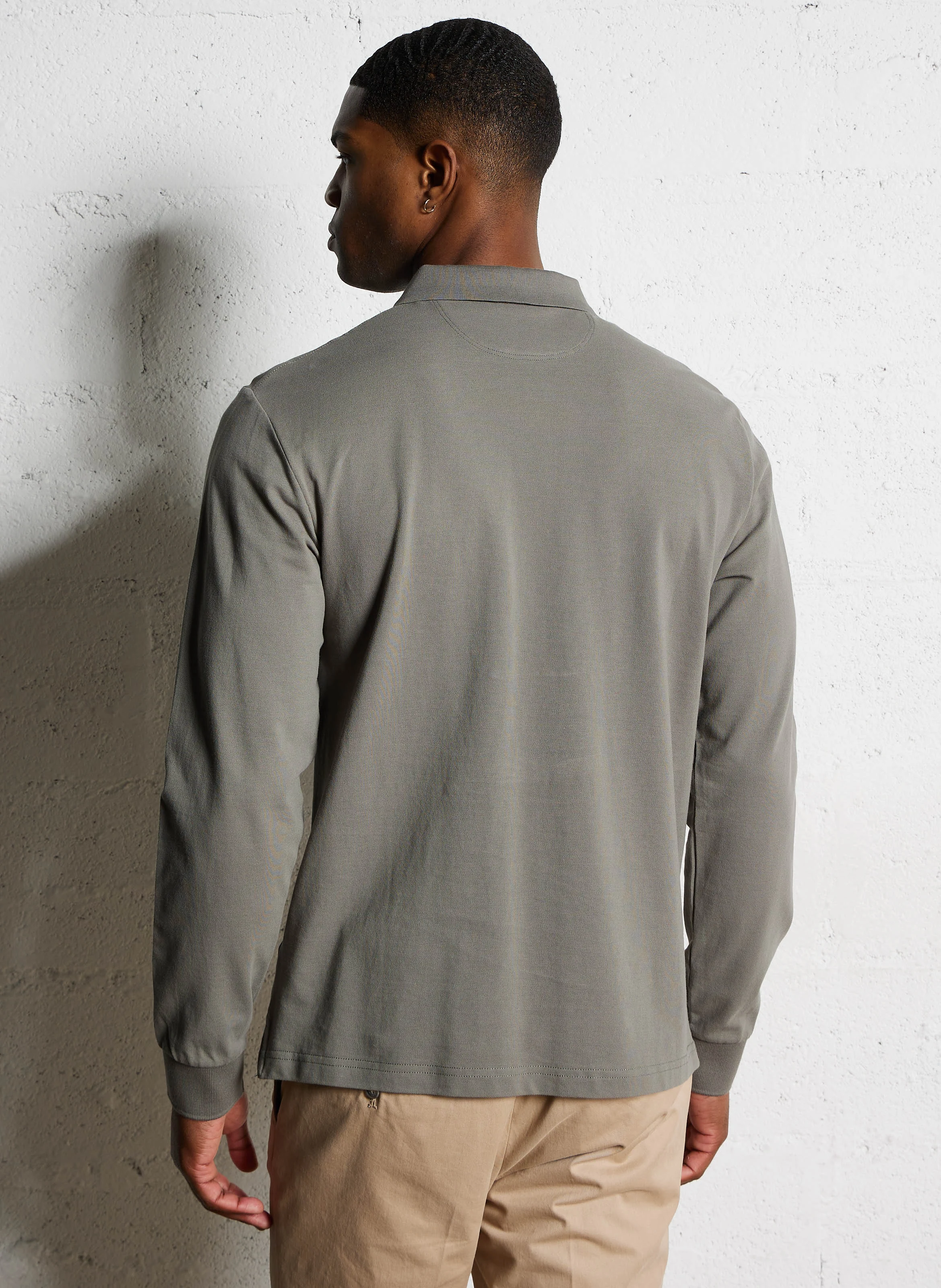 Polo regular-fit en coton| Vert