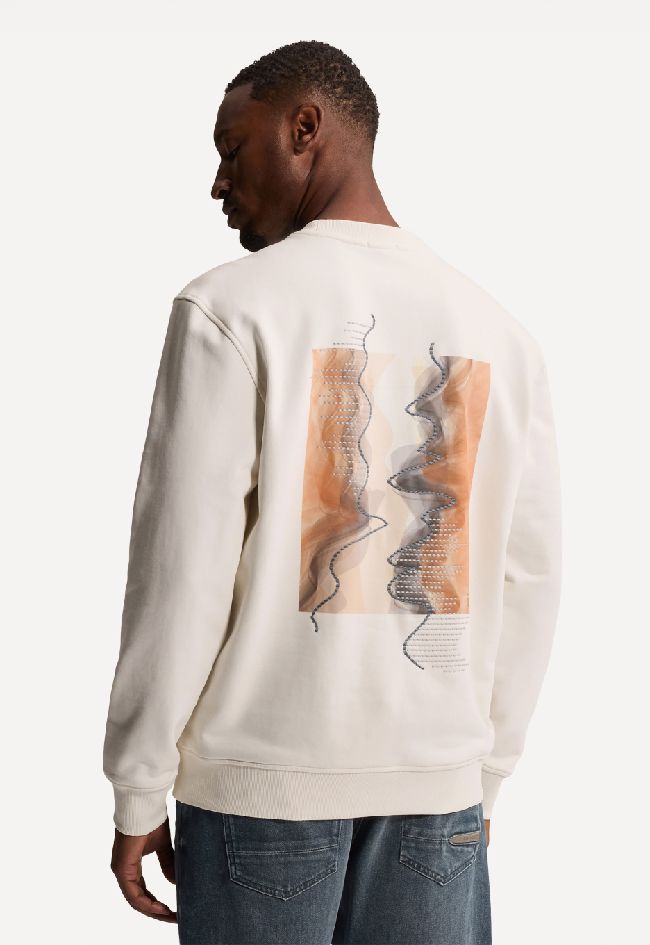 Cast Iron Relaxed Graphic Sweater