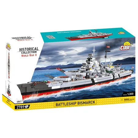 Cobi 4841 Historical Collection - Battleship Bismarck