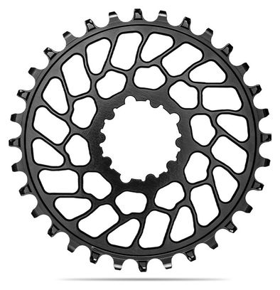 Plateau Rond Narrow Wide AbsoluteBlack Mono Direct Mount Super Boost Chainring pour Manivelles Sram 12 V Noir
