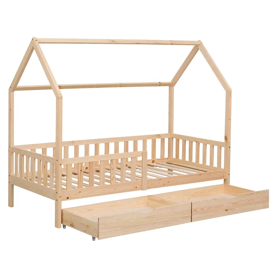 Happy Garden Bed MARCEAU - Bruin - Hout