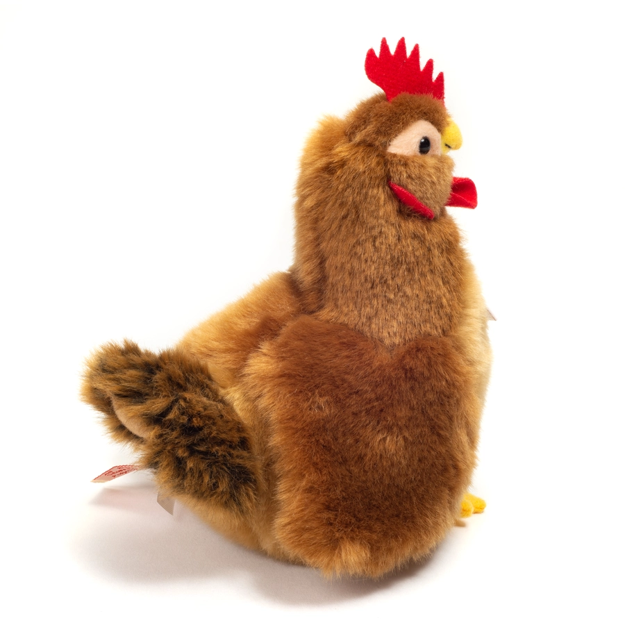 Teddy HERMANN® Henne braun 16 cm