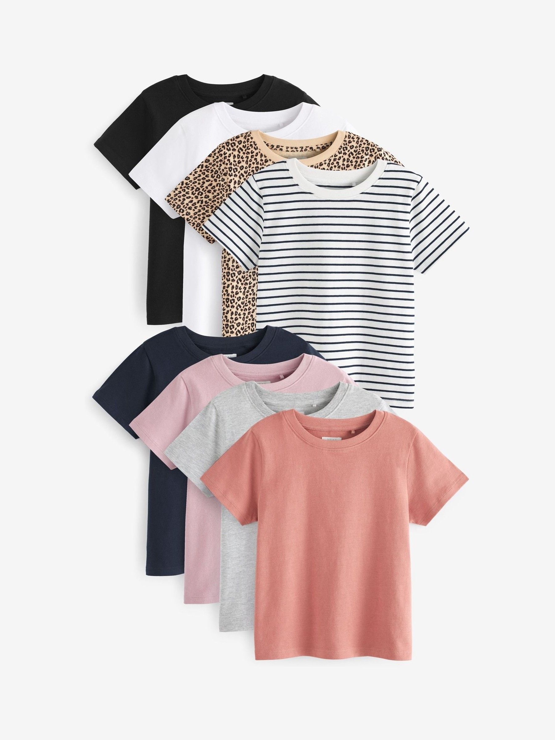 Multi - T-shirts 8 Pack (3-16jr)