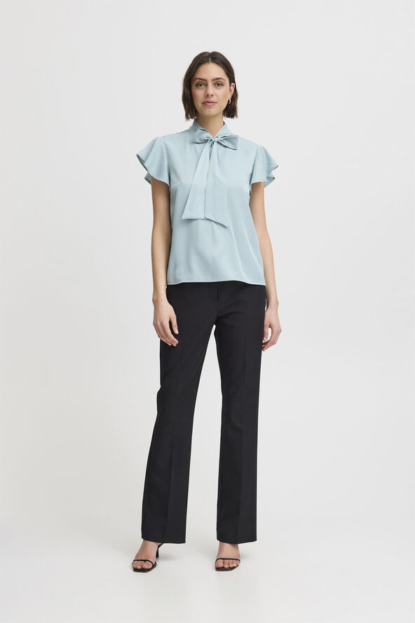 ICHI IXSTINEA SS Aqua gray