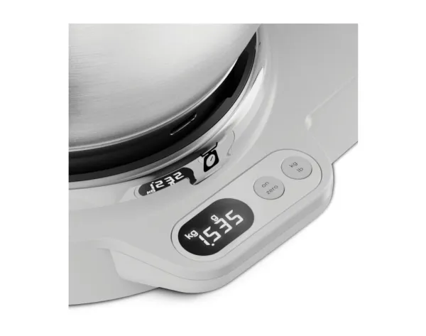 Kenwood Titanium Chef Baker KVC65.001WH - Køkkenmaskine - 1200 W - hvid/champagnecreme