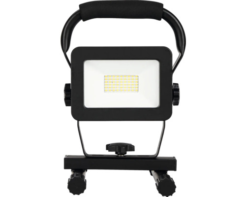 LED-werklamp met frame IP65 20W 3300 lm 5000 K koelwit, stroomkabel 3G1,0 mm² H07RN-F met veiligheidsstekker 3,0 m, afmetingen BxDxH 166x165x242 mm