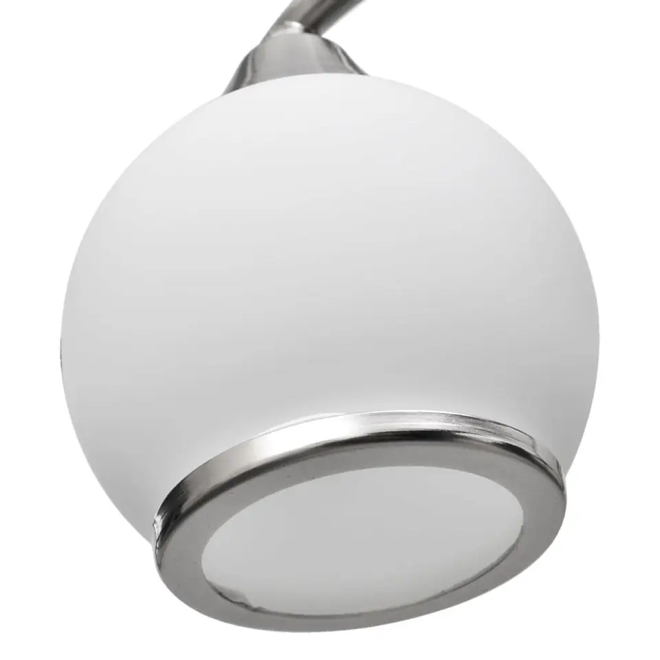 vidaXL - Plafondlamp - Wit - Glas