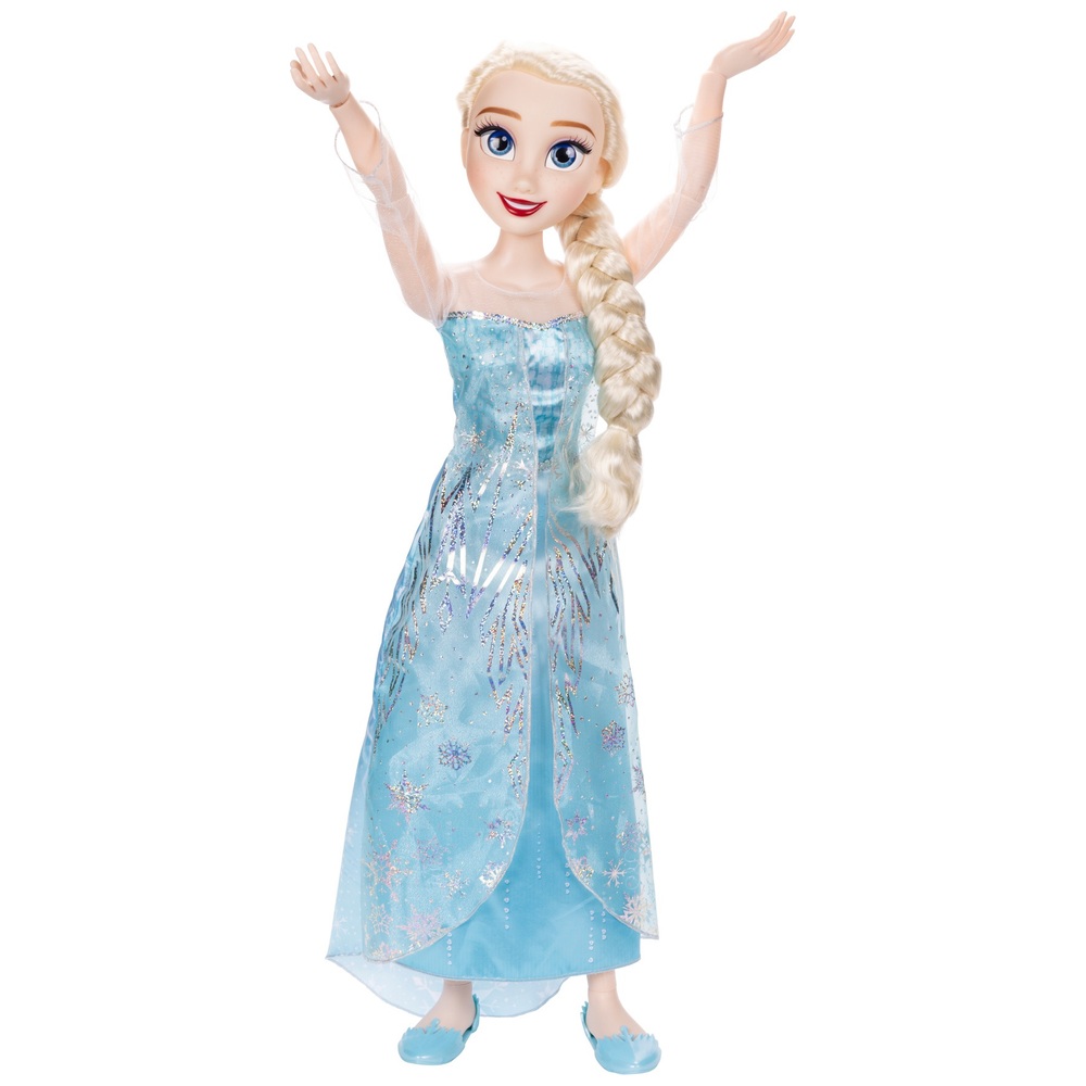 Die Eiskönigin 2 – Spieltreffen mit Eiskräften – 81 cm große, bewegliche Elsa-Puppe