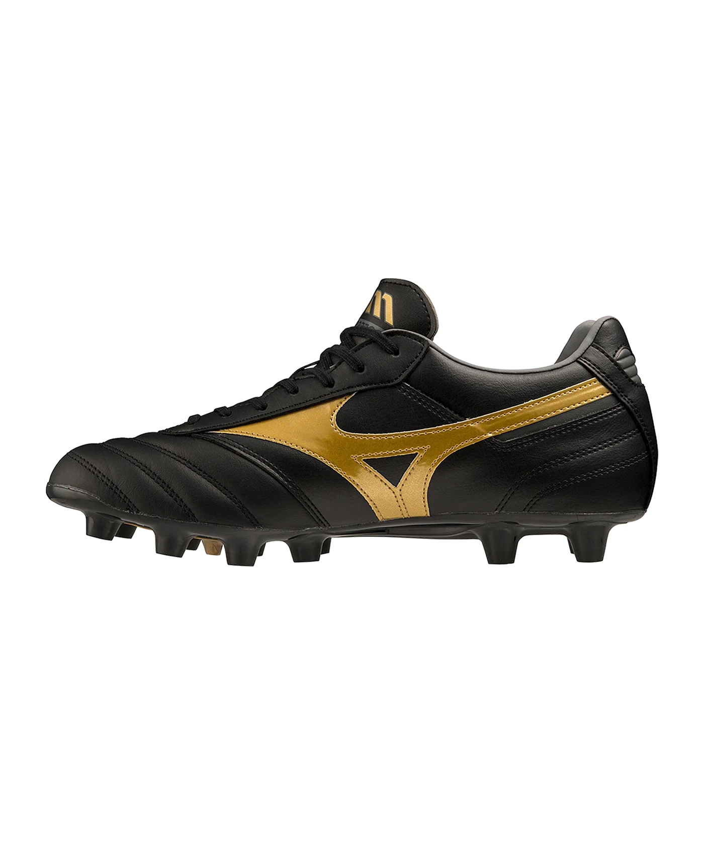 Mizuno Morelia II Pro FG Aurum Schwarz Gold F50
