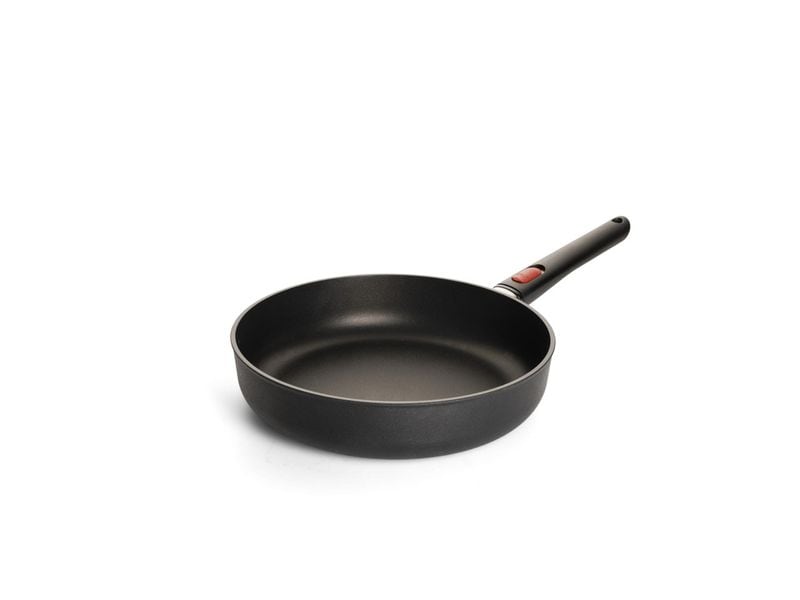 Woll Bratpfanne Eco Lite 28 cm, mit abnehmbarem Griff Aluminium Hochrandpfanne