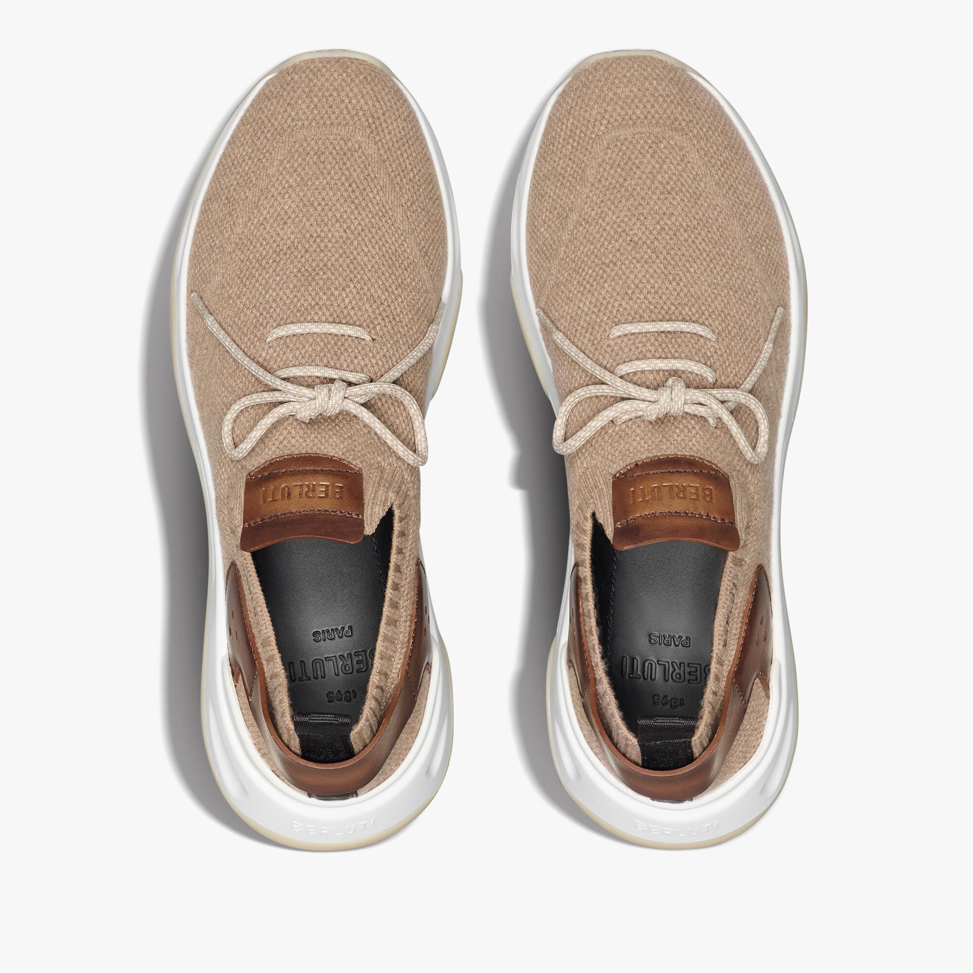 Sneaker Shadow En Cachemire Et Cuir