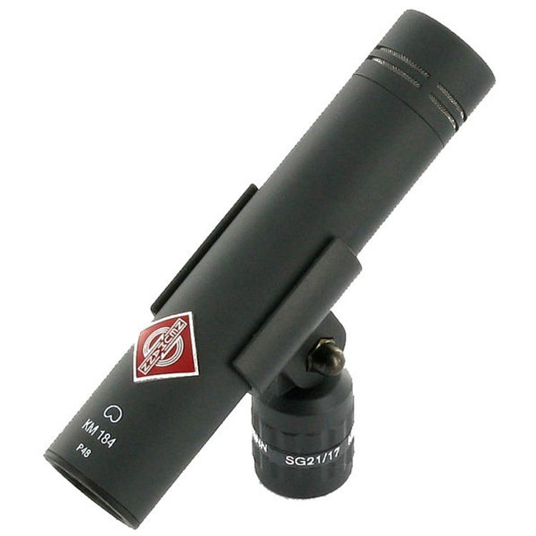 Neumann KM 184 mt cardioide condensatormicrofoon stereo set