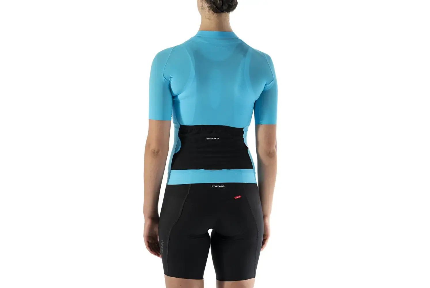 Etxeondo Alda 110LW Fietsshirt Korte Mouwen Blauw Dames