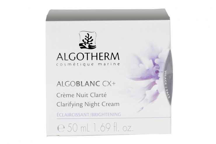 Crème de nuit clarté Algoblanc CX+ 50ml