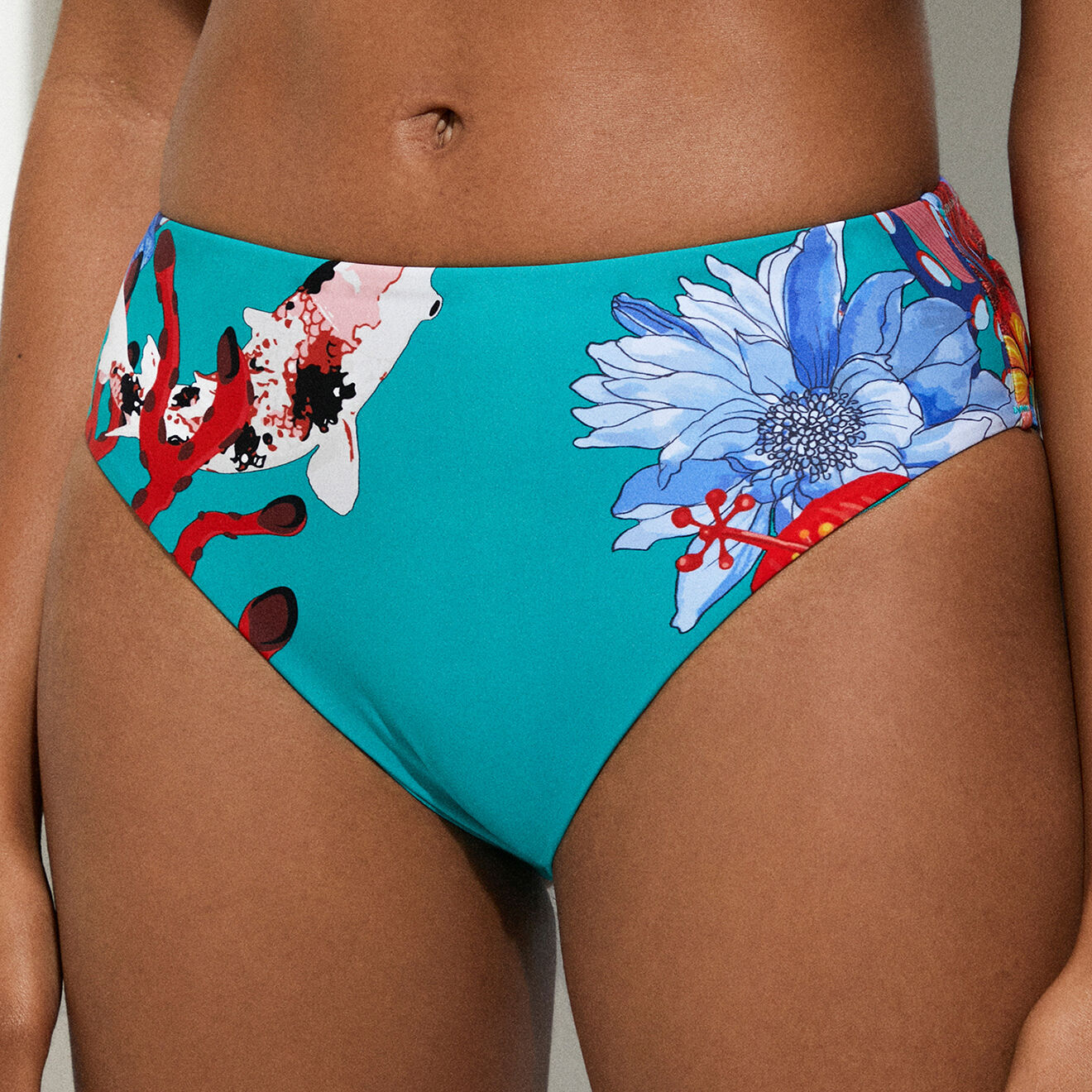 Desigual Bas de maillot de bain Estelle turquoise