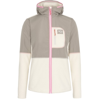 Kari Traa Henriette Hybrid Fleecejacke Light Beige Damen