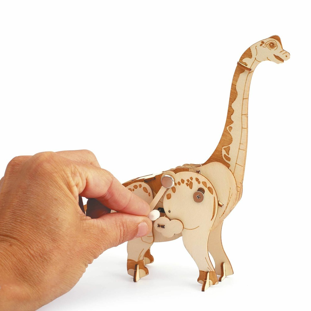 Maquette 3d mécanique diplodocus 21 cm