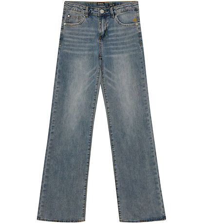 Indisch Blue Jeans Jeans - Weite Passform - Beschädigt Light Den