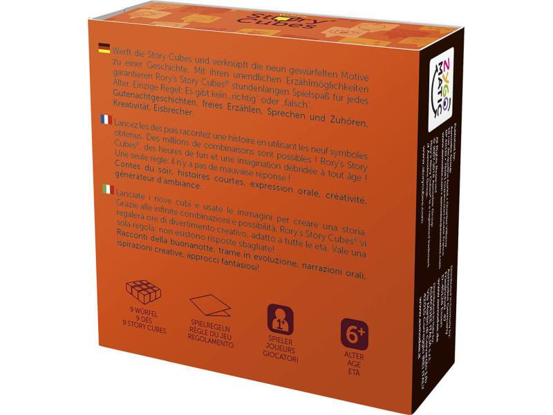 Asmodée Familienspiel Rory's Story Cubes Original Geschichten-Würfel