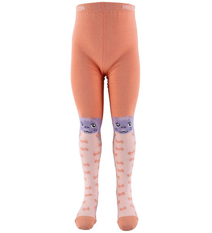 Melton Strumpfhosen - Rabbit - Peach Pink