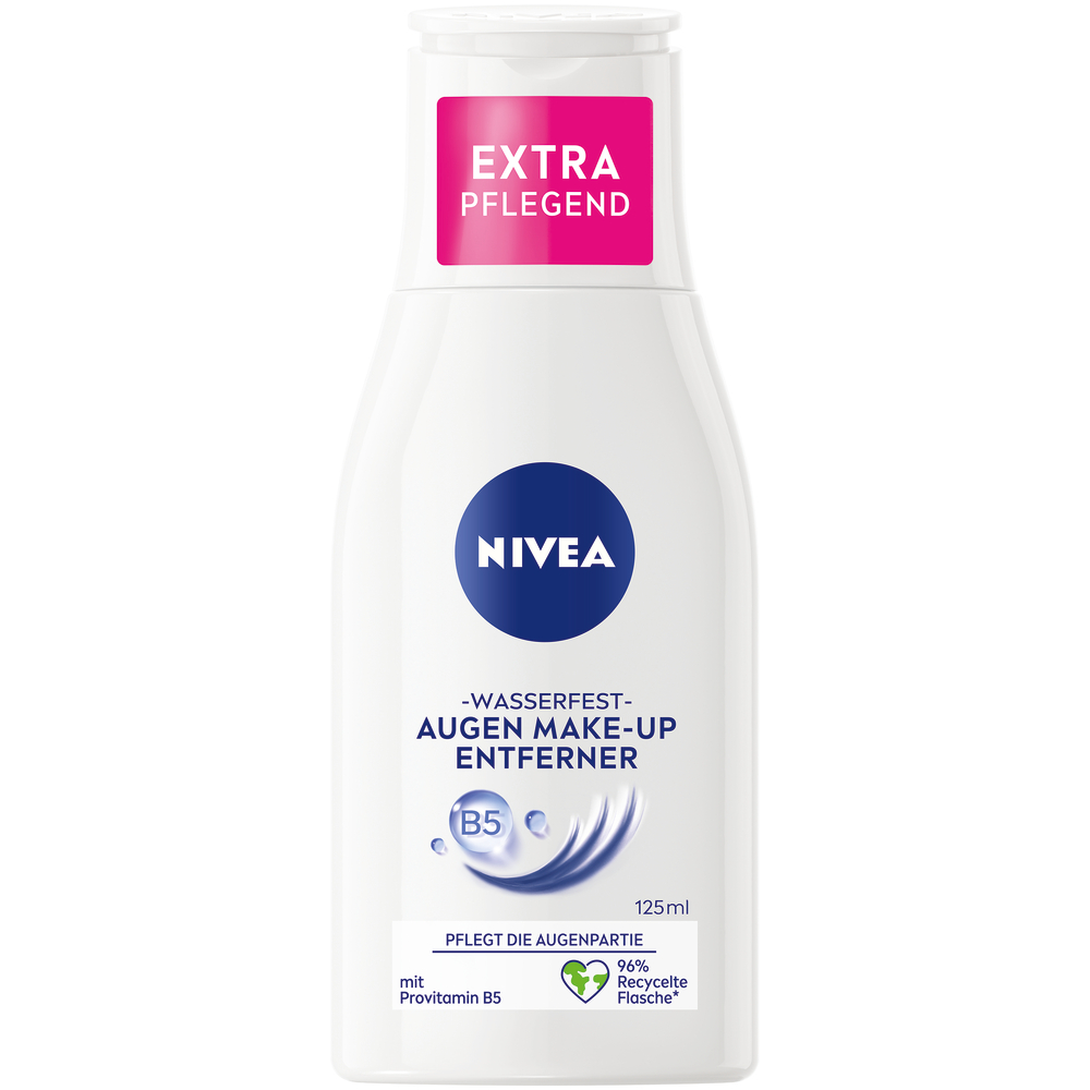 Nivea Augen Make-Up Entferner<br>125 ml, Flasche, Creamy wasserfest