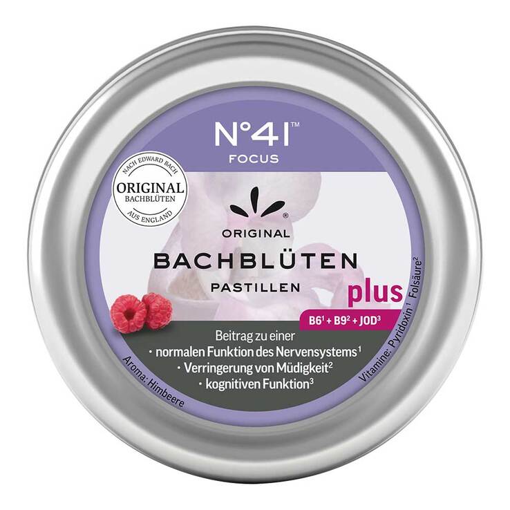 Konzentration Bachblütenpastillen nach Dr. Bach, 50 g