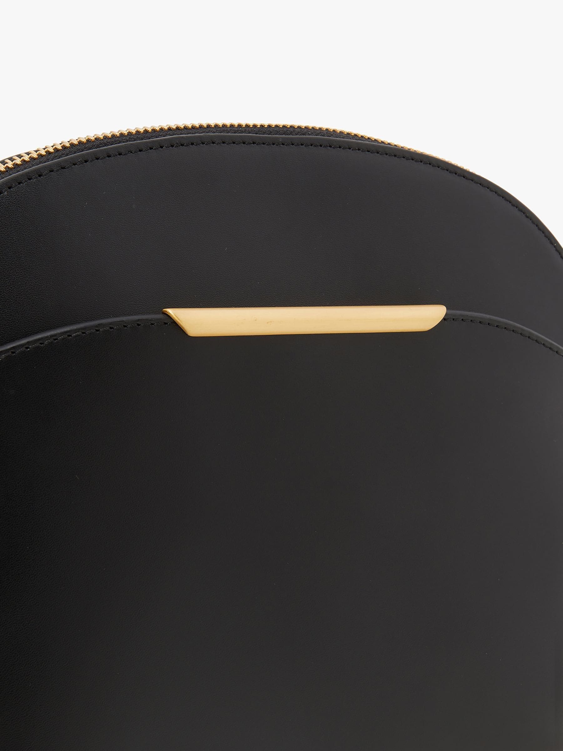 Jasper Conran London - Darcey Dome leren crossbody tas met tab
