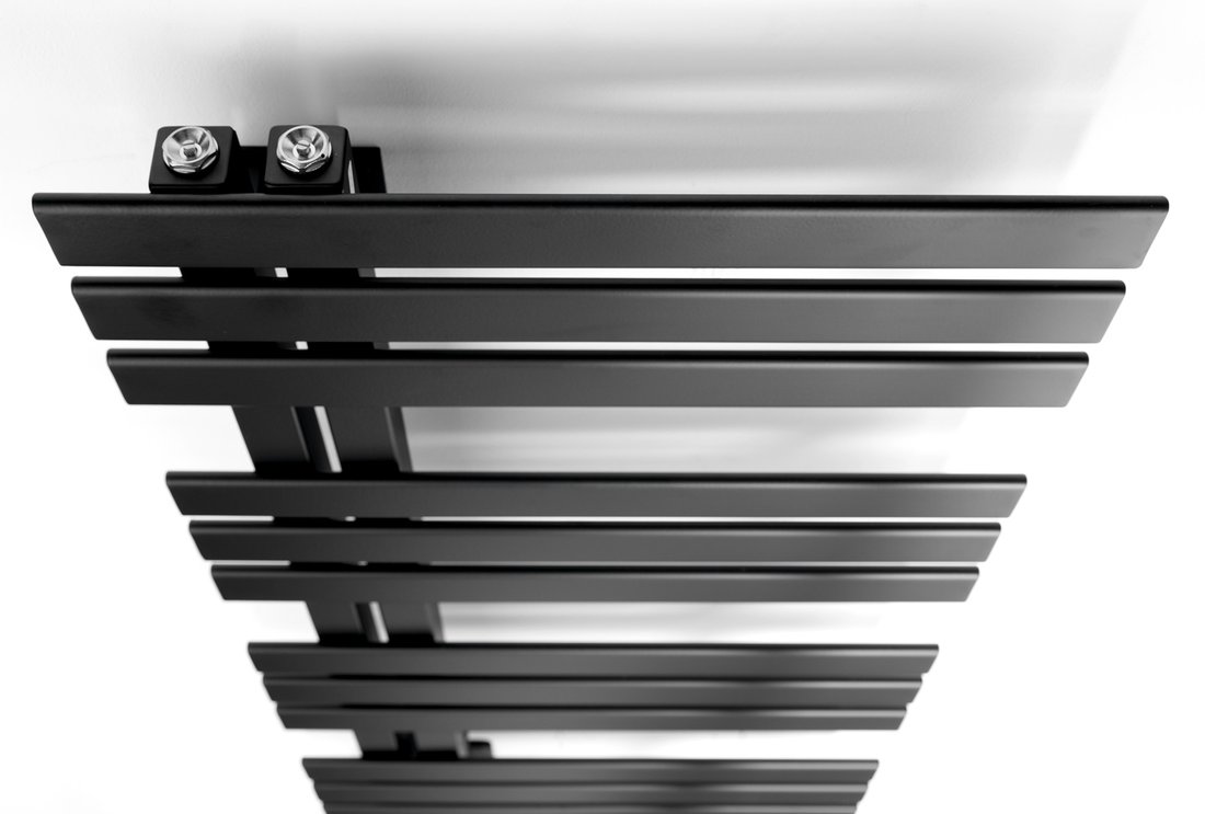 Sapho Silvana badkamer radiator zwart mat 50x97.2cm