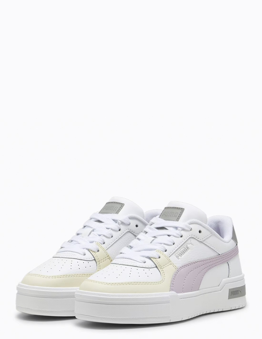 puma Sneakers Femme Ca Pro Block Cuir Blanc/Pastel