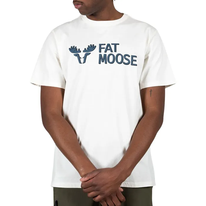 Fat Moose Logo Organic Shirt Heren