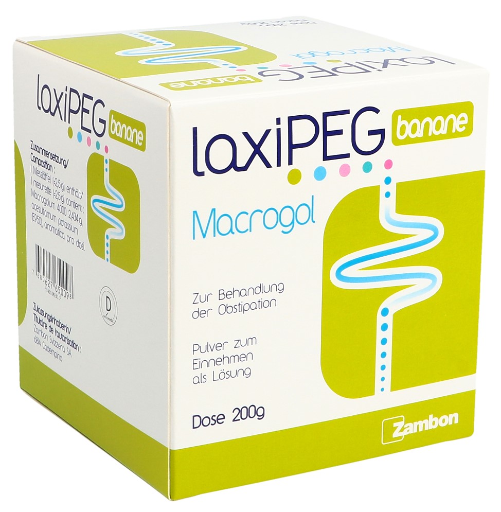 LAXIPEG banane Plv Dose Ds 200 g