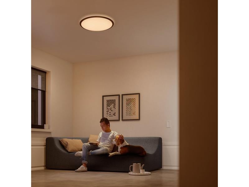 Philips Deckenleuchte Cavanal, 18 W, 1500 lm, 2700 K, Weiss LED Deckenlampe
