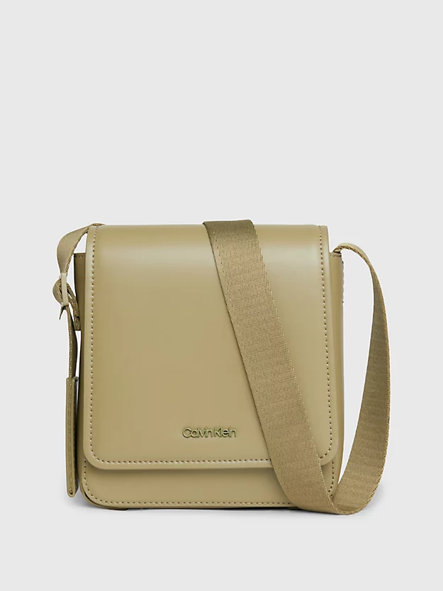 Bolsa quadrada para repórter