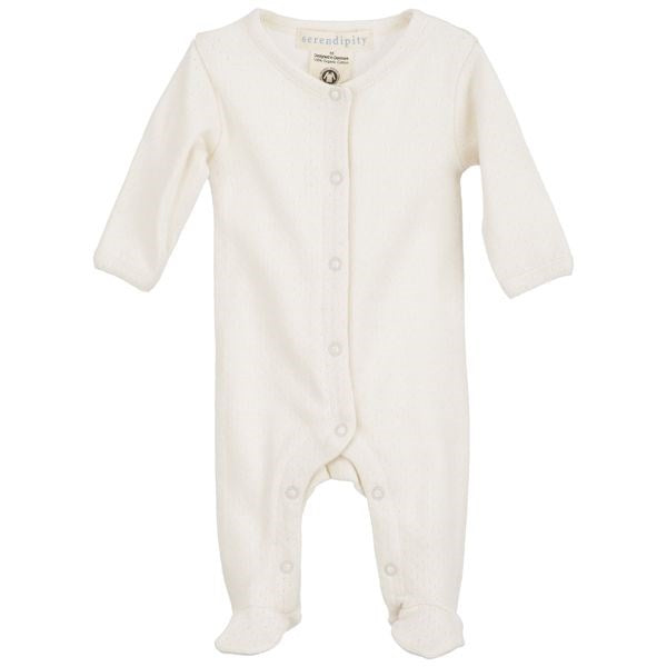 Offwhite Newborn Pointelle Heldragt - Serendipity